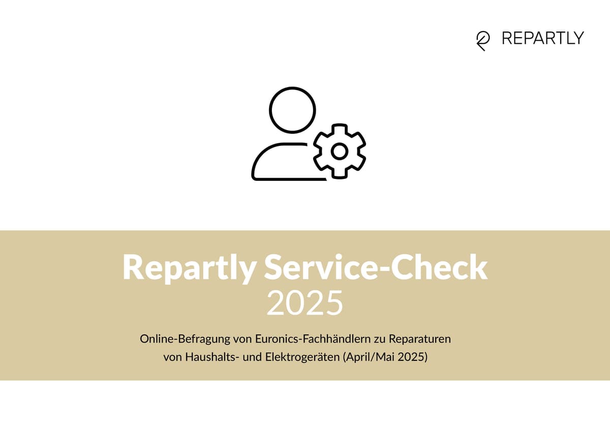 Grafiken Repartly Service-Check 2025