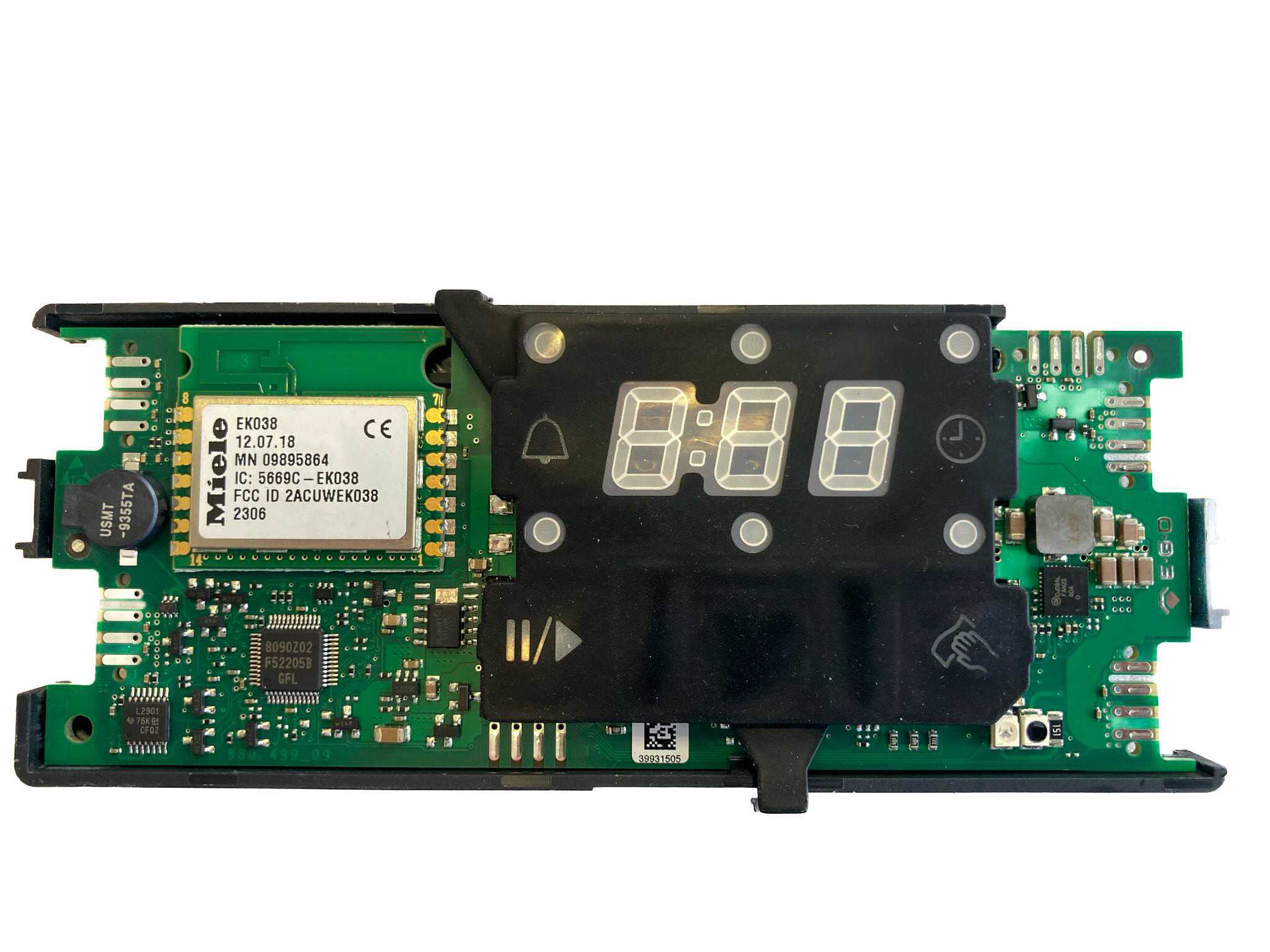 Riparazione elettronica del piano cottura a induzione Miele